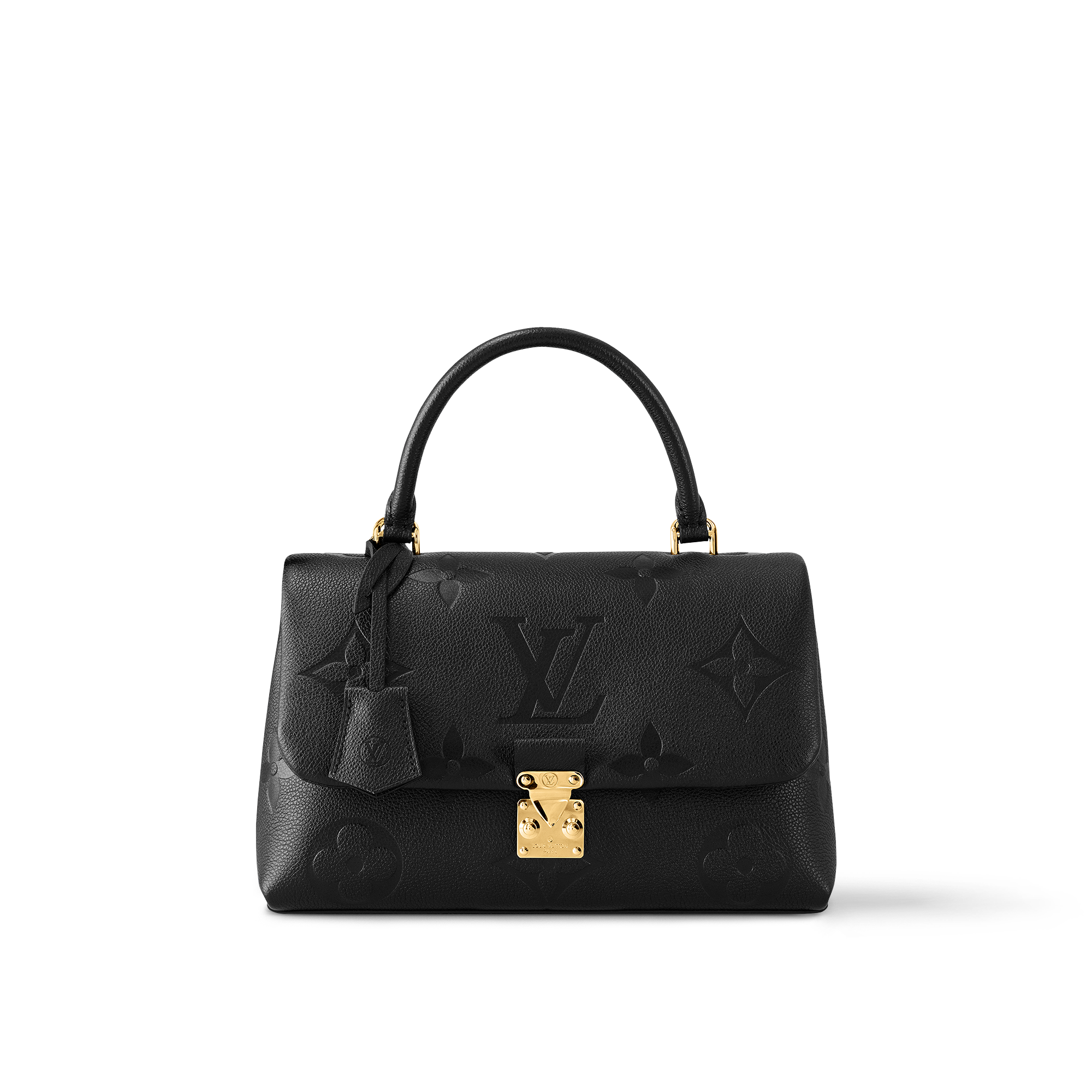 All black louis online vuitton bag